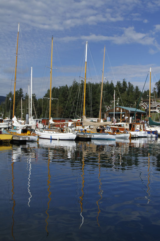 sailboats deer harbor