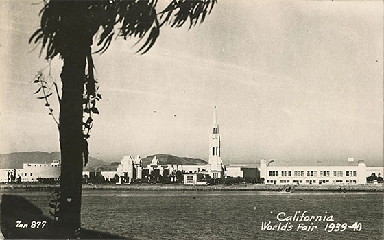 California World Fair 1939-40 postcard image