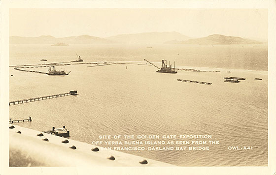 early Treasure Island postcard