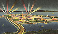 lighting postcard image