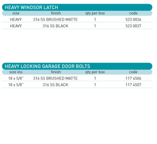 windsor latch