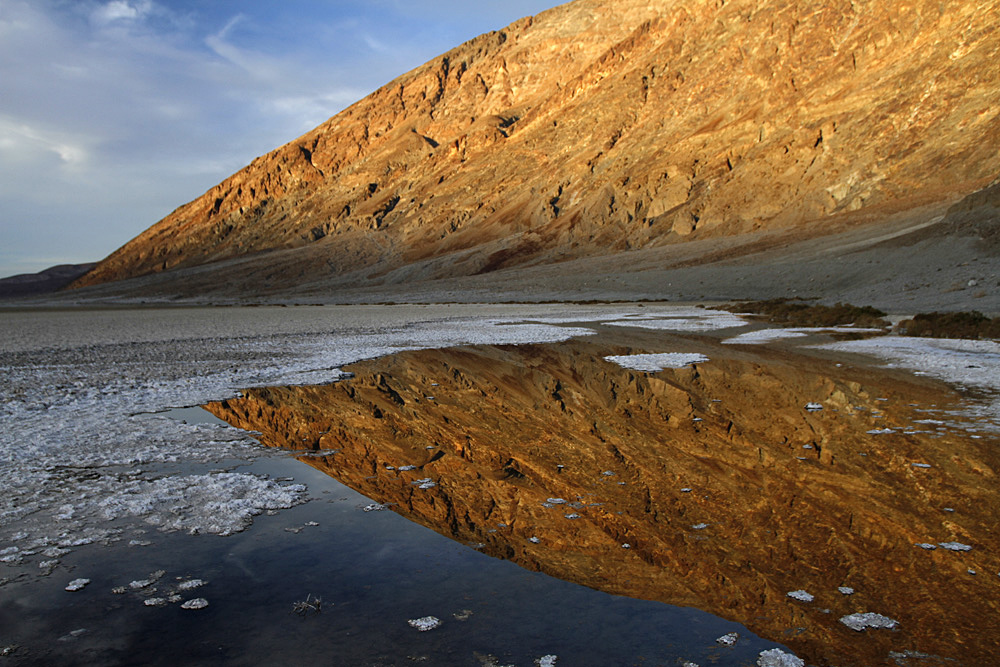 badwater reflection