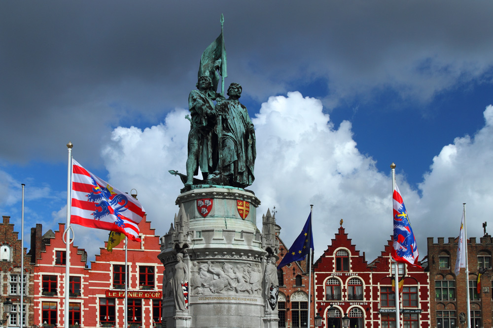 brugge flags photo