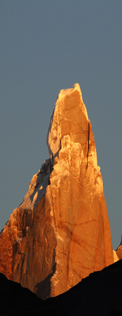 cerro torre sunrise landscape mountain photography