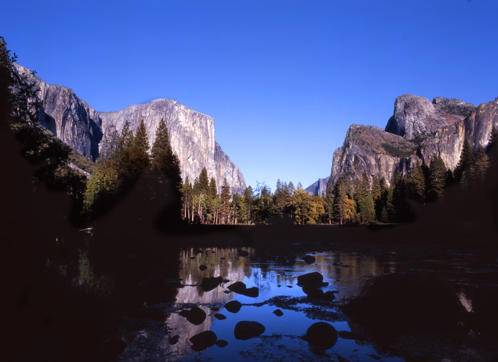 yosemite gateway fall photograph