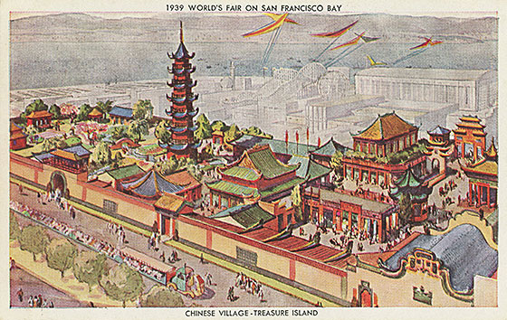 pavilion postcard image